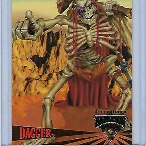 1995 Fleer Ultra Skeleton Warriors Trading Card - Dagger
